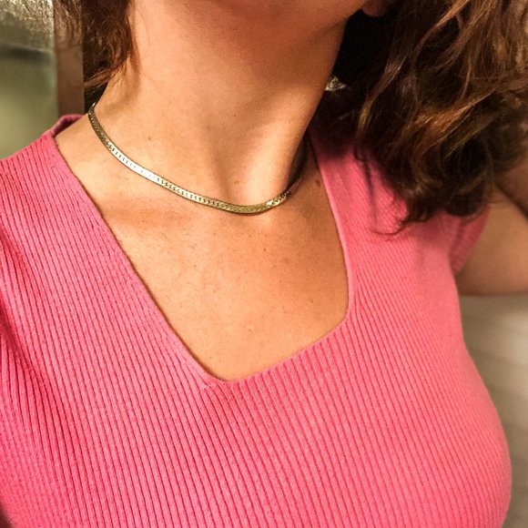 Pink Ribbed Baby Tee - Picture 4 of 4